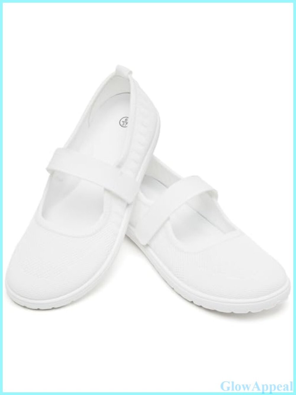 Wide Toe Box Knit Mary Jane Flats Womens Comfort Dress Shoes